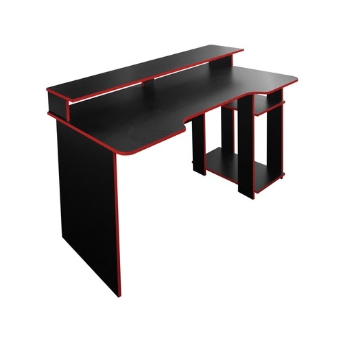 Linx Gaming Monitor Desk - Black / Red (Photo: 2)